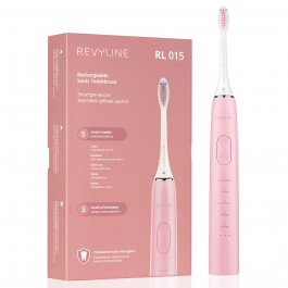 Электрическая звуковая зубная щётка Revyline RL 015 Pink