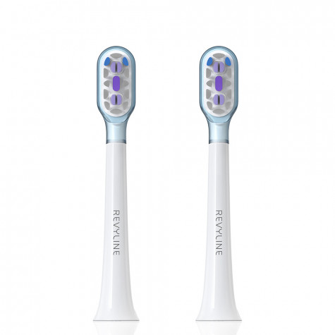 Насадка Revyline RL 080 Pro Anti-sensitive белая, 2 шт