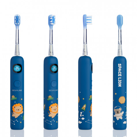 Электрическая звуковая зубная щетка Revyline RL 095 Kids, Blue